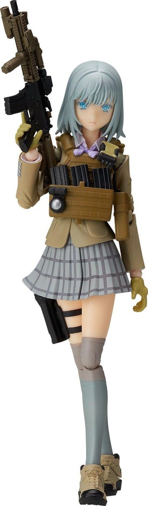 TOMYTEC figma Little Armory Rokka Shiina Non-scale 130mm Action Figure New