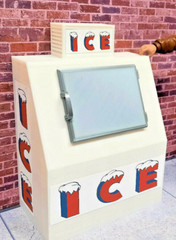 Ice Box Model 1/10 1/12 Scale Prop Garage Dollhouse Diorama Accessory