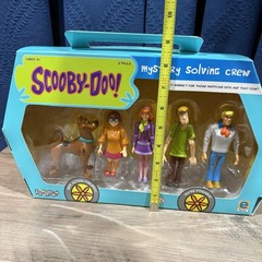 Vtg 2002 Scooby-Doo Mystery Solving Crew 5 Figures Set – NEW IN BOX Cartoon Net.