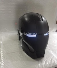 YONTYEQ Iron Man MK5 Helmet 1:1 Voice-controlled Wearable Prop Black Cosplay US