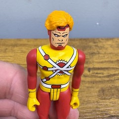 2002 DC Direct DC Pocket Heroes Red Tornado Vs Firestorm 3” Action Figure 2-pack
