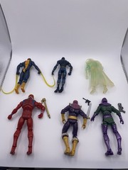 MARVEL UNIVERSE 3.75 lot Captain Britian Zemu Kang Conqueror Vision Multiple