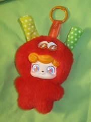 jotoys Q KID Blind Box JOYFUL Wave Club Mini 4″ RED PLUSH Pendant Keychain