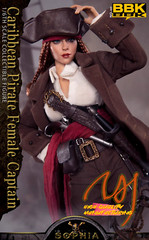 IN STOCK New BBK BBK017 1/6 Caribbean Pirate Sophia 12″ Figure Fast Ship