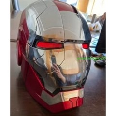 US Stock! 1:1 Iron Man MK5 Wearable Helmet Automatic Voice-Control Mask Cosplay