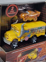 Disney Pixar Cars 3 Crazy 8 Crashers Smash & Crash Derby Playset – RARE – NEW