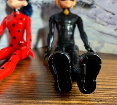 Miraculous LADYBUG CAT NOIR Action Figures Doll Lot 2 Playmates Zag Heroez 2024