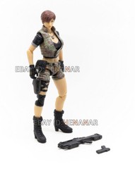 JOYTOY CF Woman Short Hair 1/18 Action Figure Model Military 10.5cm
