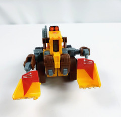 2004 TRANSFORMER SCOOP or BULLDOZER Hasbro Takara Yellow Black