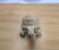 🐢 Mini Tortoise with Egg – 3D Printed Articulated Flexi Fidget Toy Desk! 🐢