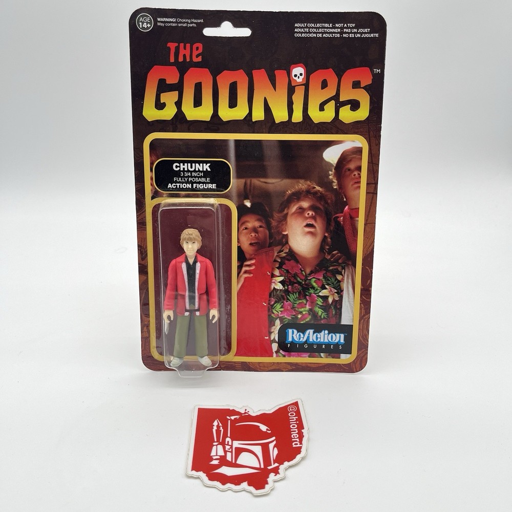 The Goonies CHUNK Reaction 3.75” Inch Action Figure Funko Super7