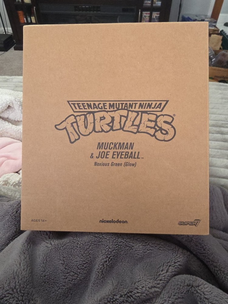 Super7 Ultimates Muckman and Joe Eyeball TMNT 6″ Action Figures BRAND NEW!