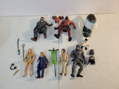 Hasbro Planet Of The Apes 2001 Loose Action Figures Lot of 7