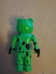 ROBLOX PIGGY Action Figure Toy Dinopiggy Articulated Buildable Green Loose 3.5”