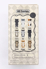 3x Crazy Kitten Standing Cat Plush Blind Keychain Box Japan Exclusive Official