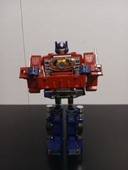 Transformers KC-01 KO Die-Cast Optimus Prime Missing Link G1 Trailer & Bumblebee