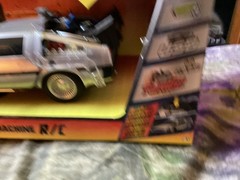 Hollywood Rides: Back to the Future DeLorean Time Machine RC (R/C) 1:16 Car 🆕