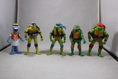 TMNT Mutant Mayhem Action Figure Set Raphael Leonardo Lot Loose Mondo Gecko