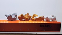 Jasman Figures Lot My Precious Pets 2 Cats and Dogs Vintage Small Plastic 90s