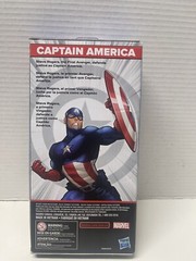 Marvel Captain America Figure + Accessory Hasbro Ages 4+ New Sealed 10 Inch