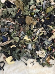 Massive 18lb GI Joe, Formative INTL, 21st Century Toys Lot Uniforms Guns Helmet