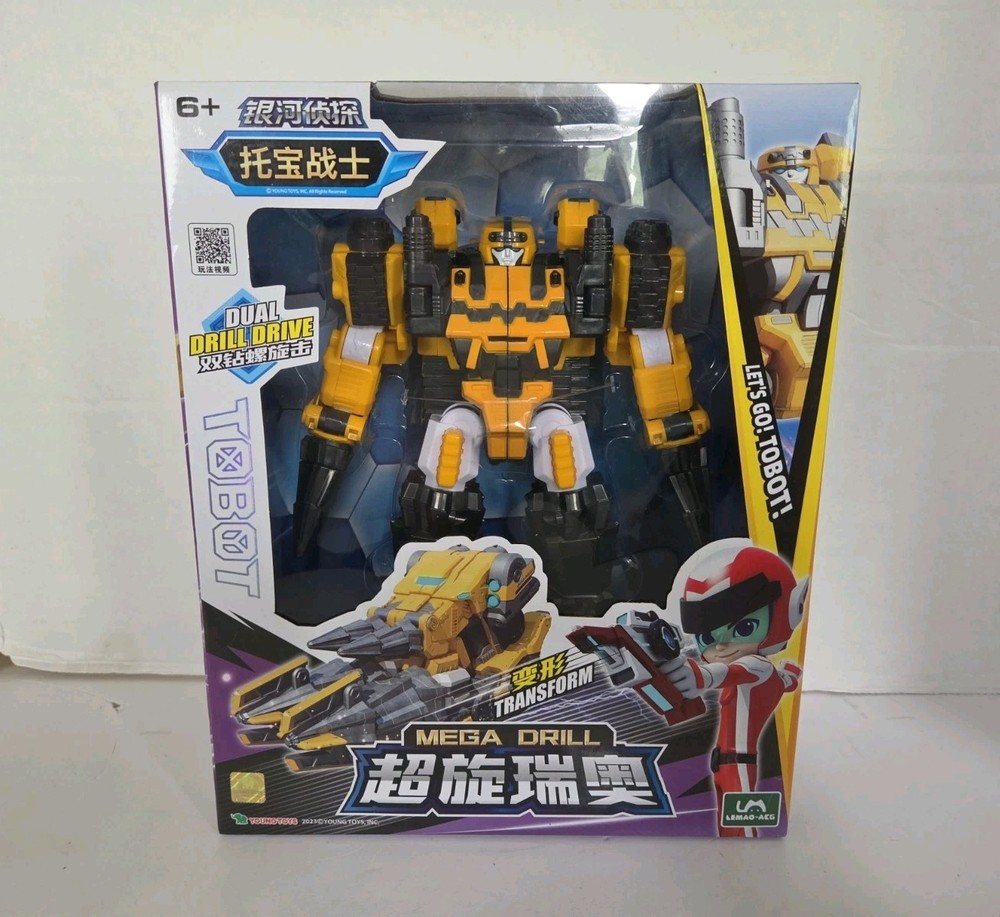 NEW Tobot V Galaxy Detectives Mega Drill Action Figure Youngtoys – FREE SHIPPING