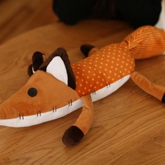 40/60cm Fox Stuffed Animals Plush Toys Accompany Doll Stuffed Toys Kids Gift