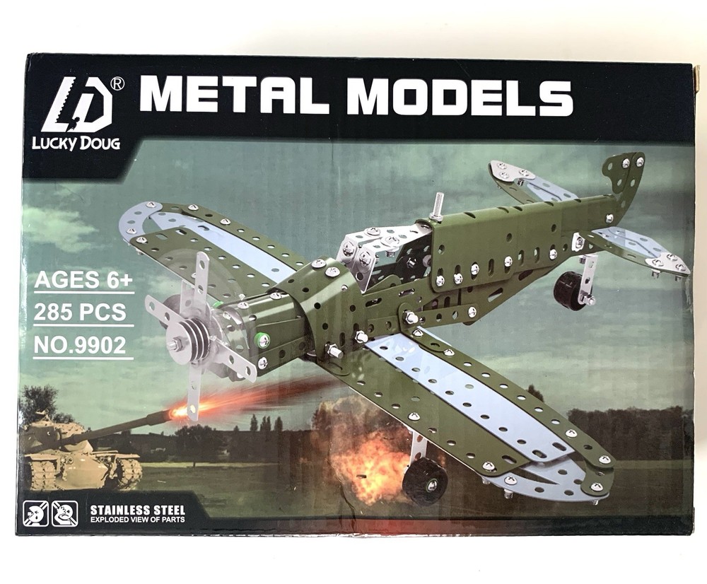 Lucky Doug Building Toys Model Airplane Set – DIY Stem Projects…