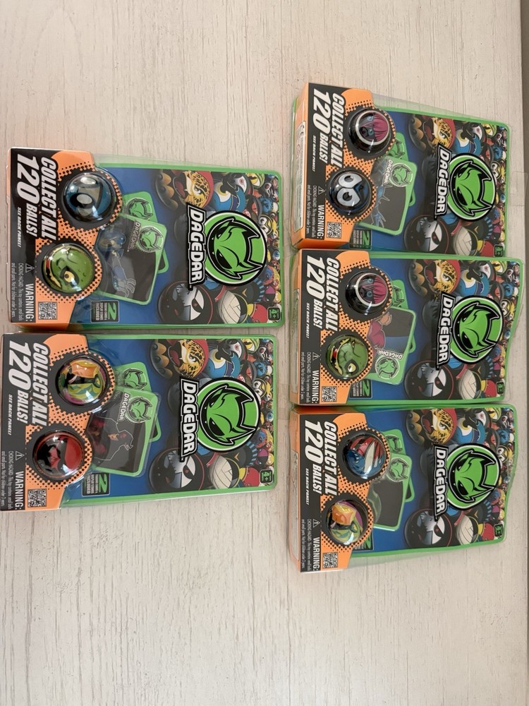 LOT OF 5 Packs DAGEDAR SOLID STEEL CORE 10 BALLS