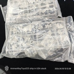 RARE Transformers Grimlock G1 Transparent ver. Unassembled Kit*2 No Box USAship