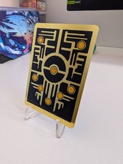 Mew Gold Metal Collector Card Display Piece Unofficial Fan Art