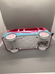 Shopkins Glitzi Ice Cream Truck Playset Food Fair Moose Toys Incomplete