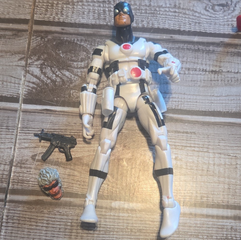 Marvel Legends Protector Action Figure Human w/ Gun Accessory & Alternate Head