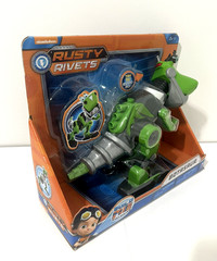 RUSTY RIVETS BOTASAUR DINOSAUR BUILD ME RIVET SYSTEM NICKELODEON SPIN MASTER NEW