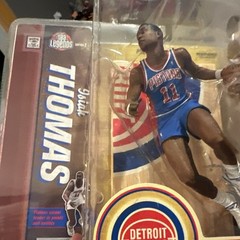 RARE McFarlane NBA Legends Series 2: ISIAH THOMAS Detroit Pistons blue VARIANT