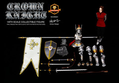 Female Crown Knight w Real Metal Armor 1/6 Scale SGTOYS Phicen EK-001 12 -Out of
