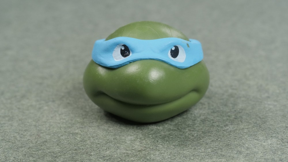 BST AXN TMNT Leonardo Street Style Head B 5″ 1:15 Scale Fodder Custom