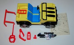 X-MEN Wolverine Jeep + Box Marvel Comics 1995 Toy Biz