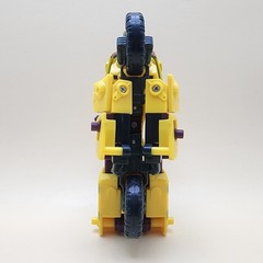 TRANSFORMERS Energon (2003) RAPID RUN 5.5″ Combat Deluxe + NIGHTSCREAM Minicon