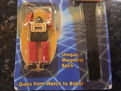 Vintage 1984 Go Bots “Gong” Robot Watch Factory Sealed New