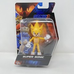 SUPER SONIC 5″ Figure Jakks Pacific Wave 2 of Sonic Hedgehog 3 Movie NEW RELEASE