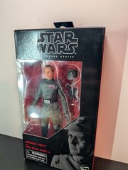 Star Wars 6″ Black Series Admiral Piett 2018 fan channel exclusive red box – NIB