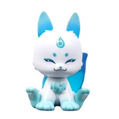 Qualia Gashapon Rainbow Nine Tail Fox Figure Surprise Blind Box Capsule Toy