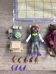 NECA Teenage Mutant Ninja Turtles Splinter Baxter 2-Pack Figure TMNT Complete