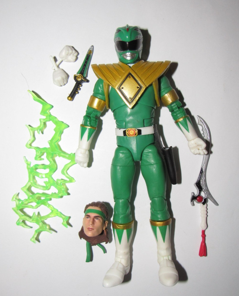 MMPR Power Rangers Lightning Collection figure Mighty Morphin Green Ranger 100%