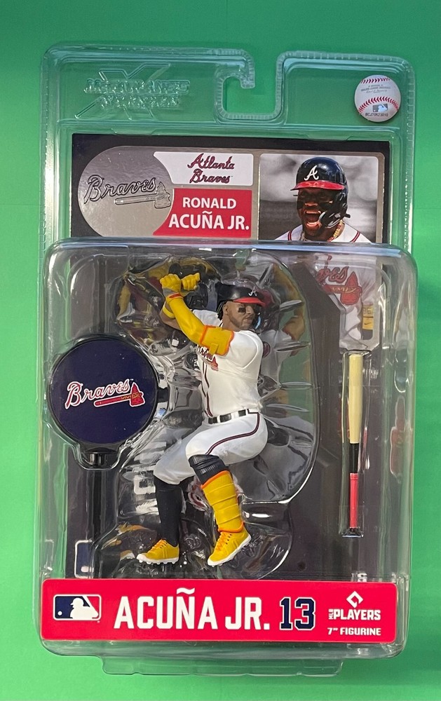 RONALD ACUNA JR. MCFARLANE FIGURE SPORTSPICKS 7″ LEGENDS SERIES ATLANTA BRAVES