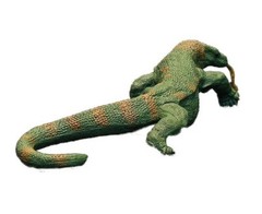 Green Komodo Dragon Animal Toy PVC Action Figure Kids Toys Party Gifts