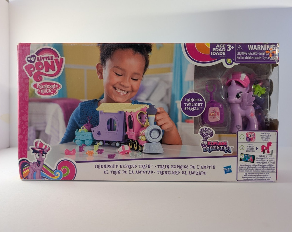 My Little Pony G4 Friendship Express Train Equestria Twilight Sparkle MLP 2015
