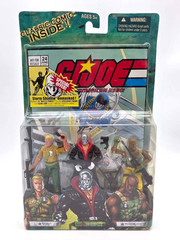 G.I. Joe 2005 Comic Book 3-Pack #24 – Duke, Destro & Roadblock – NEW – read