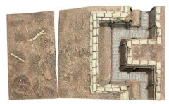 W Britain WWI British Trench Section No.2, Infantry Trench – 5 Piece Set